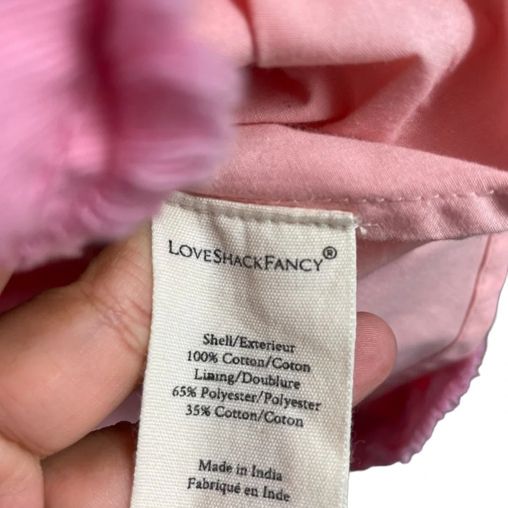 LoveShackFancy Pera Ruffle Sleeveless Minidress - Picture 6 of 7